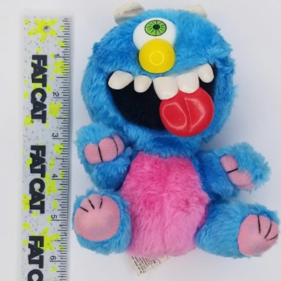 Vintage My Pet Monster Kuddlee Uglee Ugly Plush Cute Miniature - Picture 5 of 5
